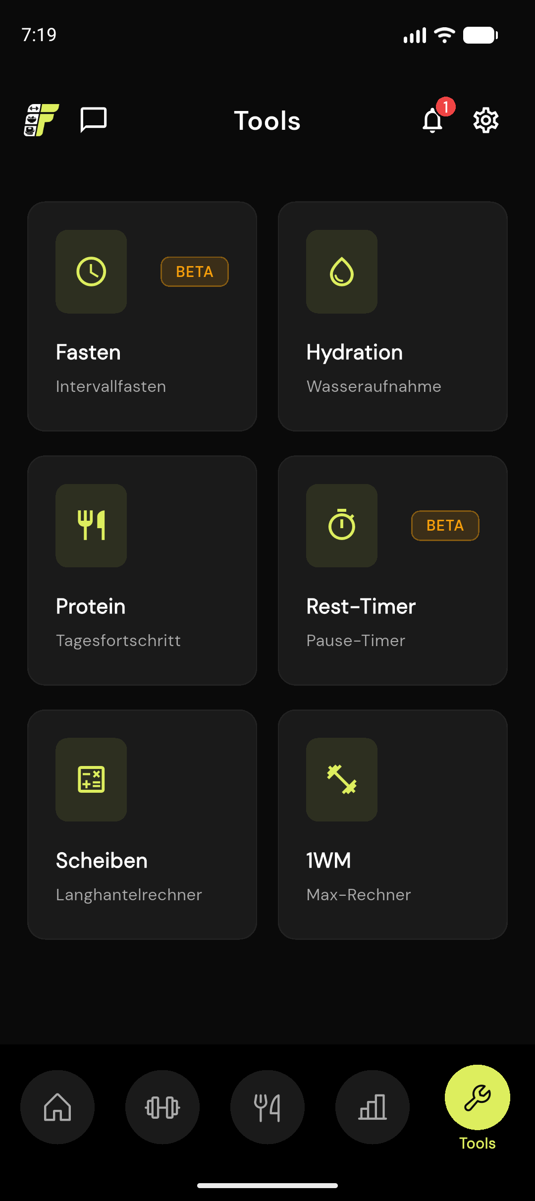 Tools und Timer