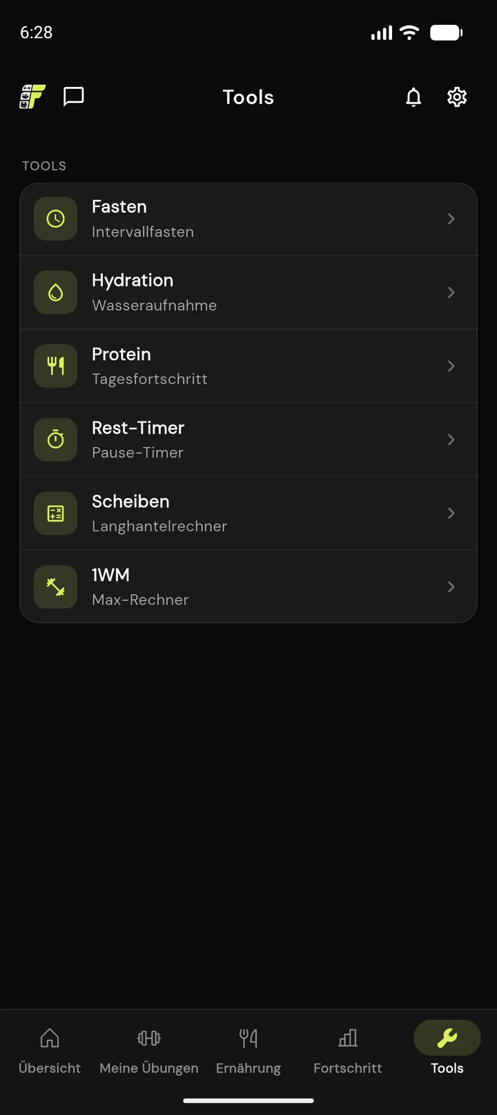 Tools und Timer