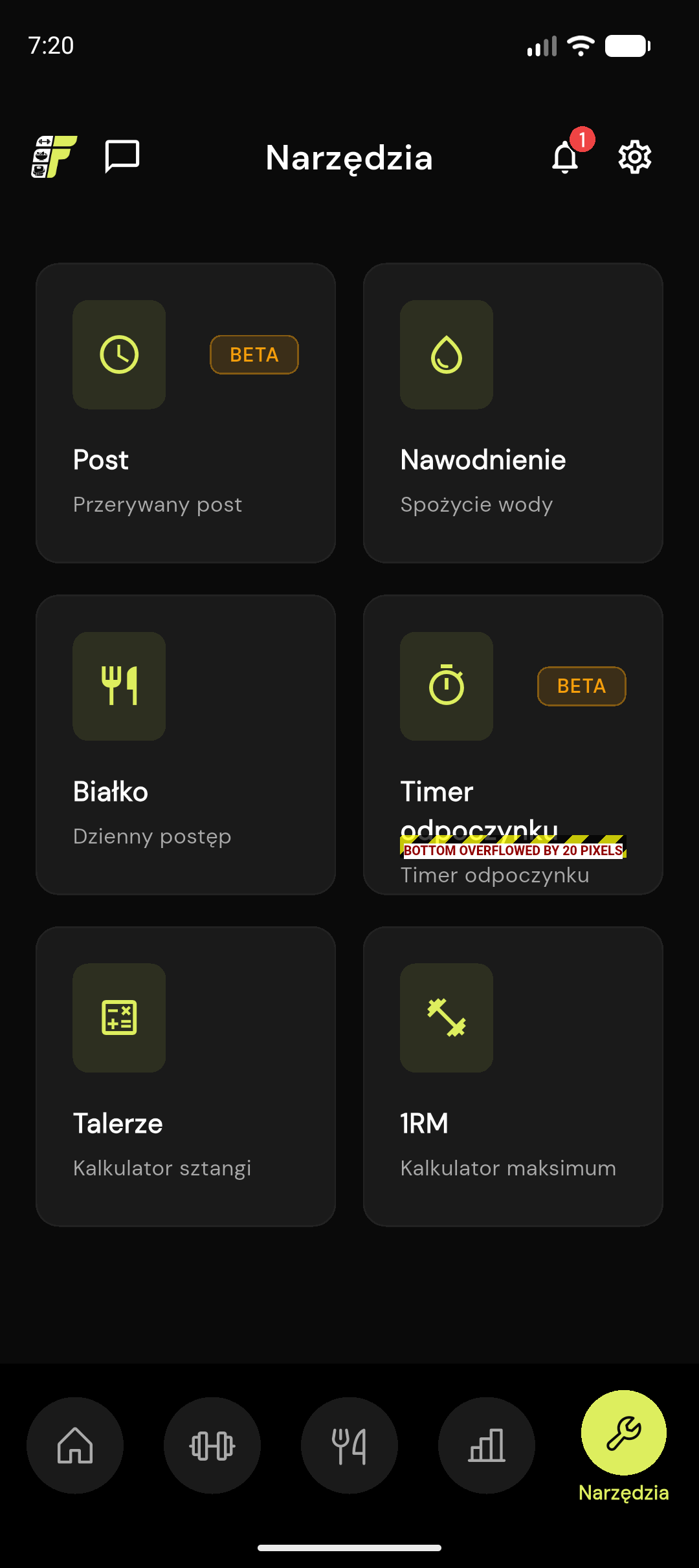 Narzędzia i minutniki
